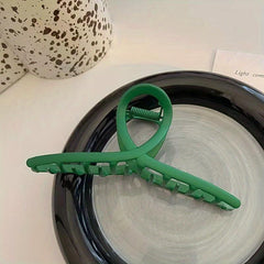 Large Solid Shark Claw Hair Claw for Women