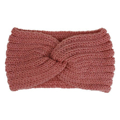 Women Knitted Headbands Twist Knotted Stretchy Hair Bands Hair Accessory