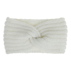 Women Knitted Headbands Twist Knotted Stretchy Hair Bands Hair Accessory