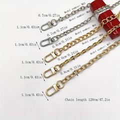 Bag Chain Hook Chain For Purse Replacement Strap Shoulder Bag Handbag