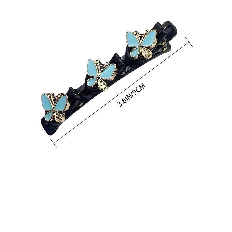 6 PCS Butterfly Hair Clips Boho Hair Slides Non Slip Hair Decoration