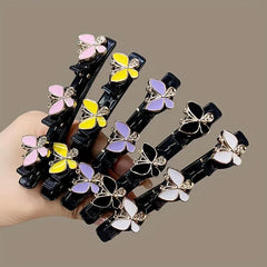 6 PCS Butterfly Hair Clips Boho Hair Slides Non Slip Hair Decoration