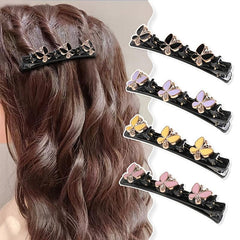 6 PCS Butterfly Hair Clips Boho Hair Slides Non Slip Hair Decoration