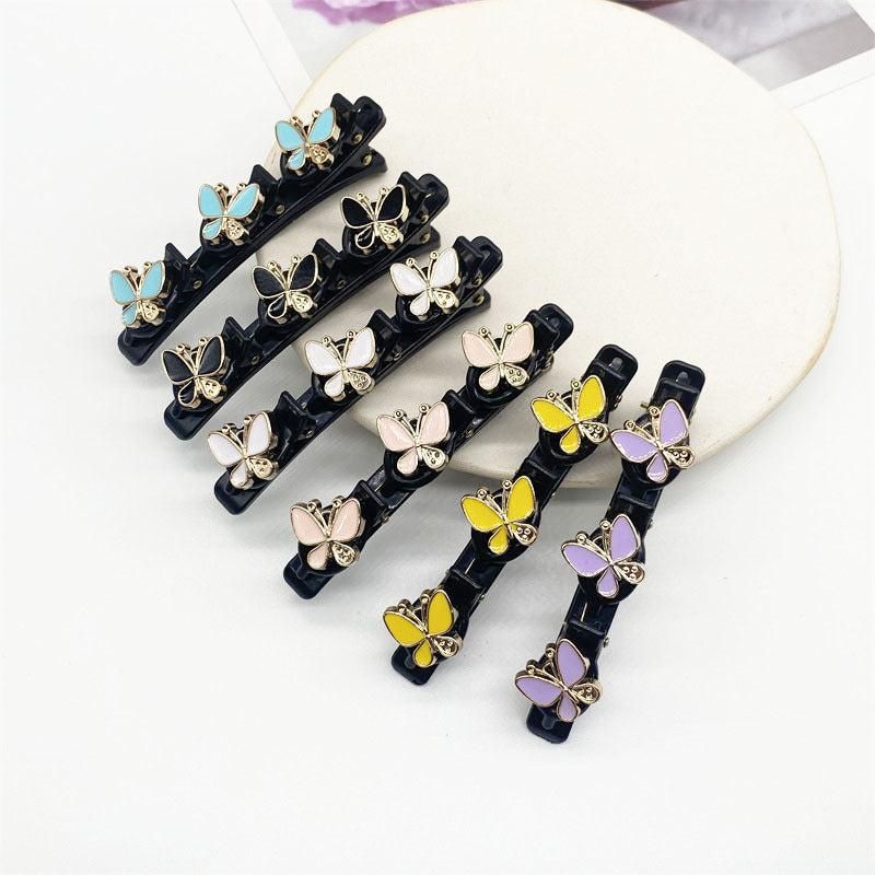 6 PCS Butterfly Hair Clips Boho Hair Slides Non Slip Hair Decoration