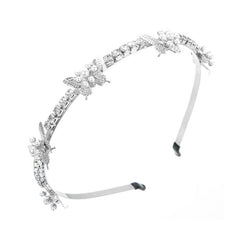 Pearl Rhinestone Headband Hair Hoop Hair Accessories