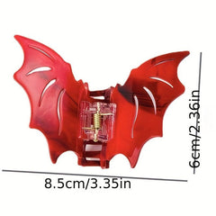 Halloween Bat Hair Claw for Women Girls