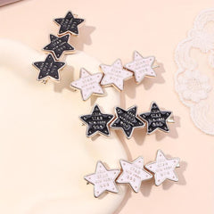 4pcs Sweet Star Hair Clip for Women Girls