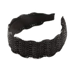 Bohemian Lace Hairband Retro Ethnic Style Wide Brim Head Buckle Hair Accessories