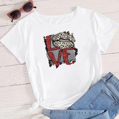 Leopard Print Lip Stickers Hot Stamping Iron On Patches For DIY Clothing
