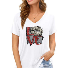 Leopard Print Lip Stickers Hot Stamping Iron On Patches For DIY Clothing