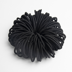 50pcs Solid Rubber Band Ponytail Hair Rope Hair Accessories