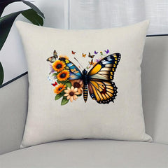 Sunflower Butterfly Iron on Stickers DIY Clothing Accessories