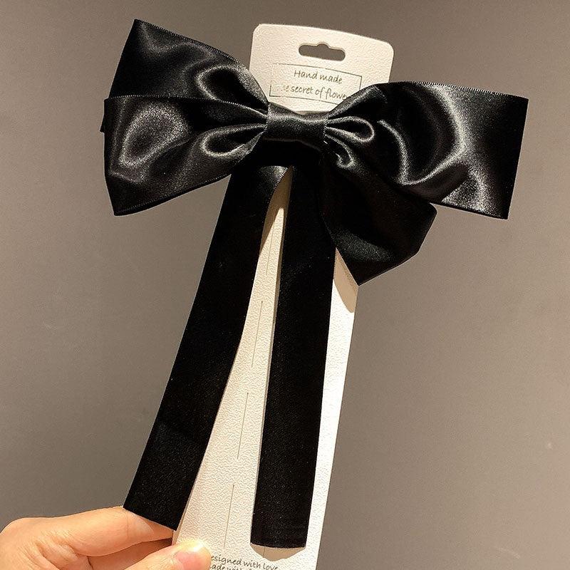 Red Bow Ribbon Headgear Hairpin Hair Accessories