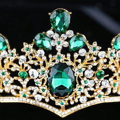 Princess Tiara Crown Rhinestone Headband for Wedding Prom Party