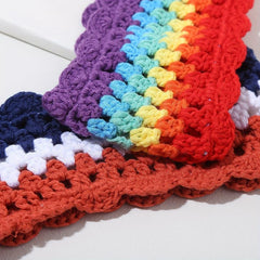 Colorful Crochet Headband Soft Winter Headband
