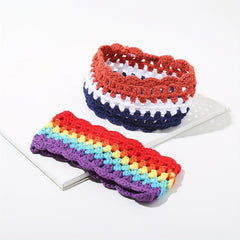 Colorful Crochet Headband Soft Winter Headband