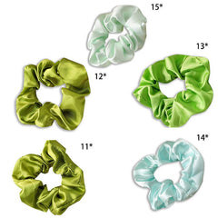 5pcs Satin Hair Rope Scrunchie Hair Accessories Set