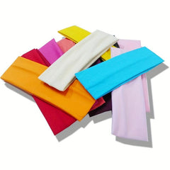 Yoga Elastic Headband for Women Fitness Sweat Absorbent Hair Band