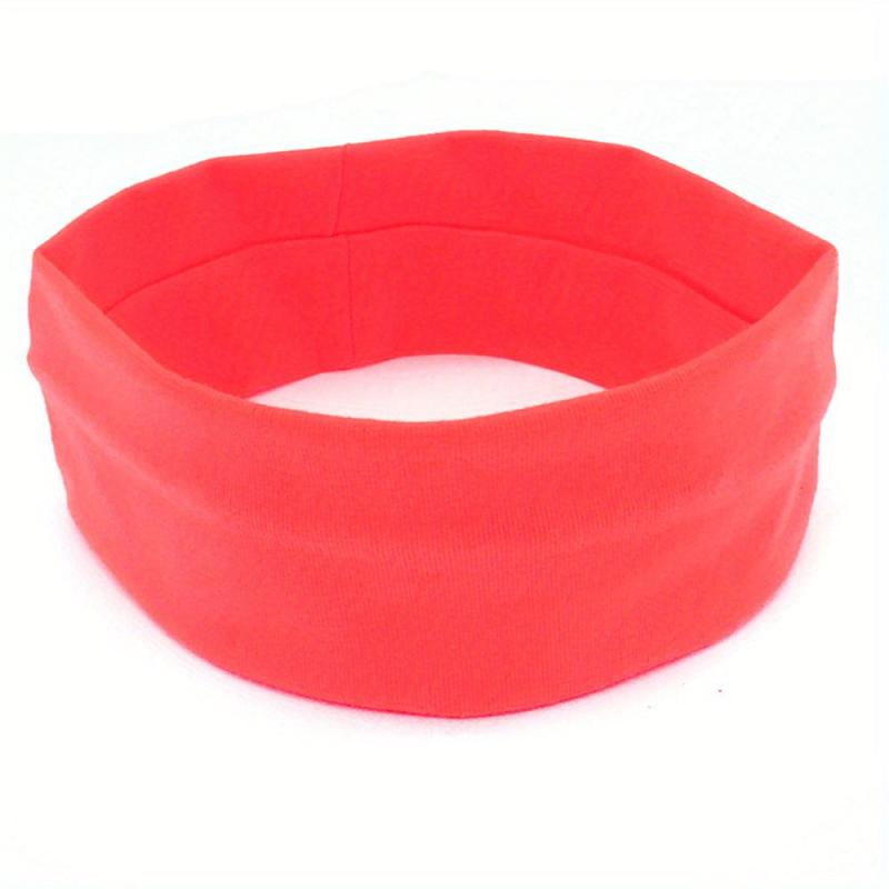 Yoga Elastic Headband for Women Fitness Sweat Absorbent Hair Band