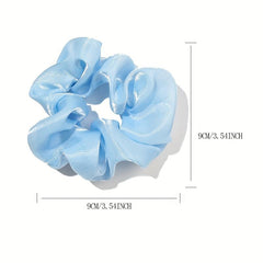 Large Scrunchie Hair Tie Women's Hair Rope Headrope Leather Band