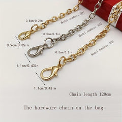 Bag Chain Lobster Clasp Chain For Bag Replacement Strap DIY Accessories