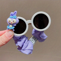 Kids Sunglasses Scrunchie Hair Rope Ponytail Accessories