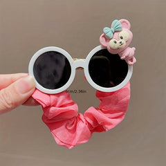 Kids Sunglasses Scrunchie Hair Rope Ponytail Accessories