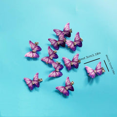 Butterfly Metal Hair Clips With Tassels Hairpin Headwear Accessories