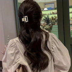 4pcs Matte Hair Claw Clips Strong Hold Grip Hair Jaw Clip For Thick Hair