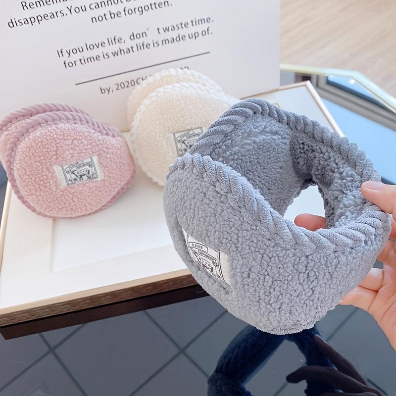 Women's Winter Foldable Ear Cover Ear Protection Plush Earmuffs