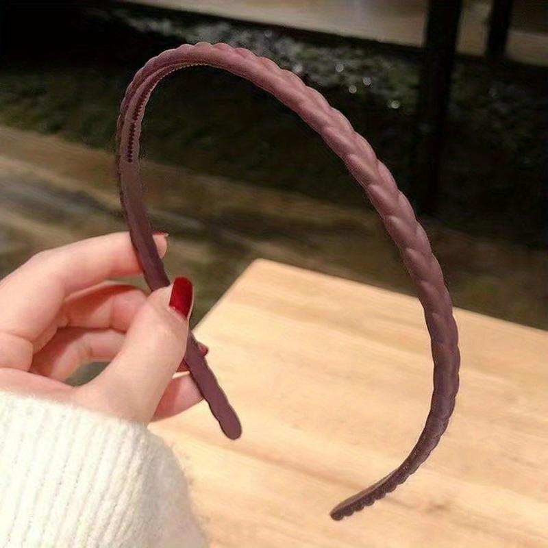 Braided Twists Hair Band Style Toothed Headband