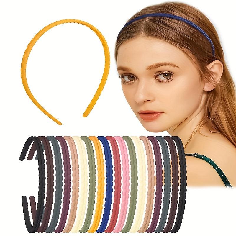 Braided Twists Hair Band Style Toothed Headband