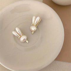 Bunny Faux Pearl Hairpin Side Hairpin Bangs Hairpin Hair Accessories