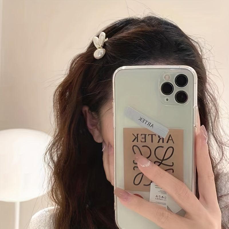 Bunny Faux Pearl Hairpin Side Hairpin Bangs Hairpin Hair Accessories