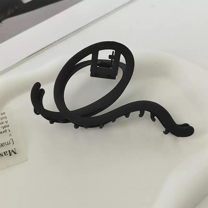 Shark Clip Hairpin Frosted Metal Clip