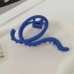 Shark Clip Hairpin Frosted Metal Clip