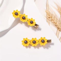 Sunflower Duckbill Clip Hair Clip for Girls Kids Hair Accessories