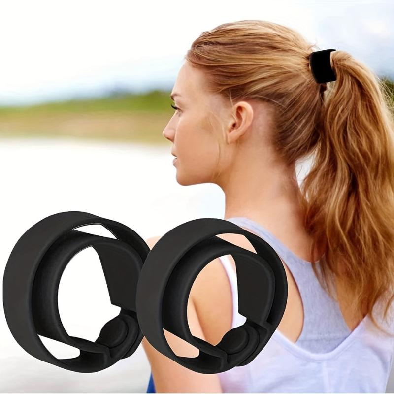 Silicone Foldable Hair Ring Waterproof Hair Tie Style Ponytail Holder