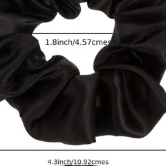 10pcs Satin Scrunchies Hair Ties Elastic Hair Bobbles Ponytail Holders