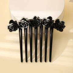 Flower Decor Hairpin Headdress Hair Accessories For Women Girls