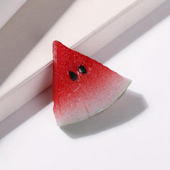 Watermelon Hair Clip Simulation Fruit Prop Female Hair Accessory