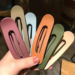 3pcs Colorful Duckbill Hair Clips Acrylic Headwear Strong Hold Hair Accessories