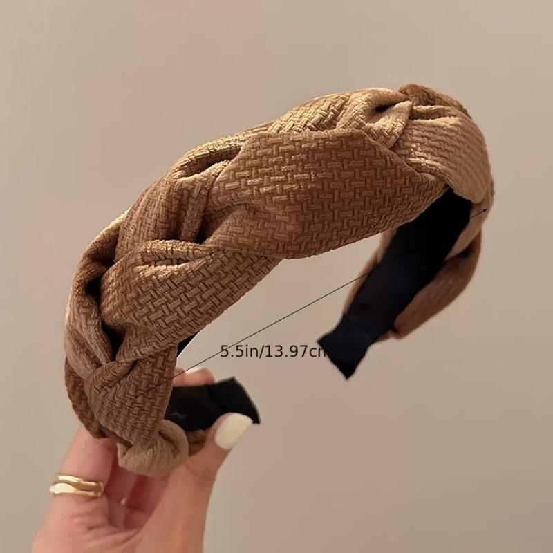 Solid Sponge Headband Girls Hairband Headwear Women's Hair Accessories