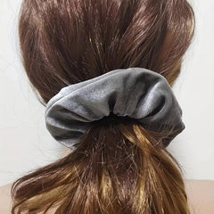 Y2K Women's Velvet Headband Hair Rope Elastic Ponytail Holder