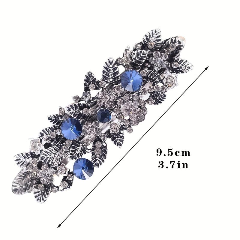 Crystal Rhinestone Hair Clip French Barrette Hair Accessories