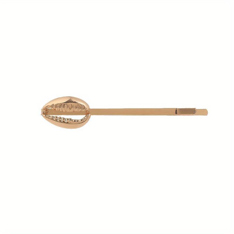 Ocean Metal Hair Pin Shell Shaped Bobby Pin For Girls