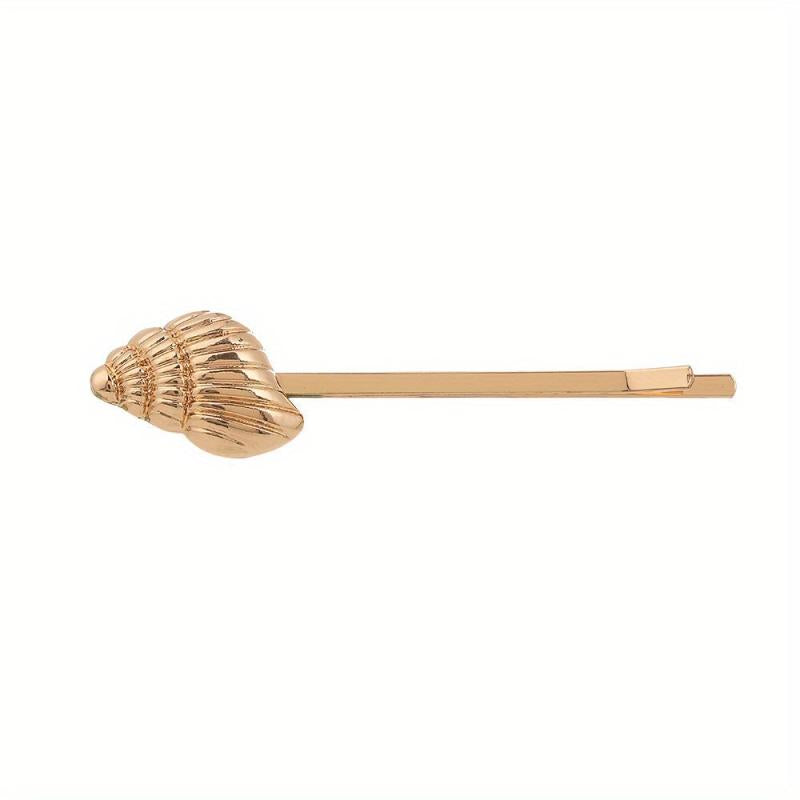Ocean Metal Hair Pin Shell Shaped Bobby Pin For Girls