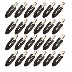 24pcs Duckbill Hair Clips Salon Non Crease Hair Slides Clip