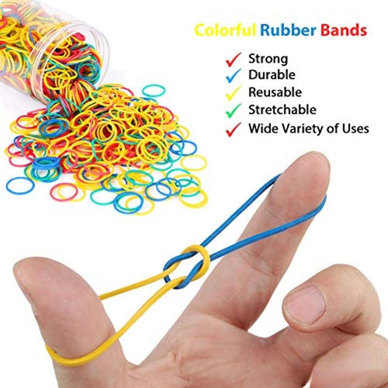 200Pcs High Elastic Hair Tie Ponytail Holder Scunchies Kids Hair Accessories