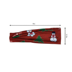 Christmas SweatBand Sports Headband Men's Hairband Fitness